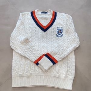 Polo Ralph Lauren, Cardigan, White/Creme color (MUST PAY THROUGH PAYPAL)